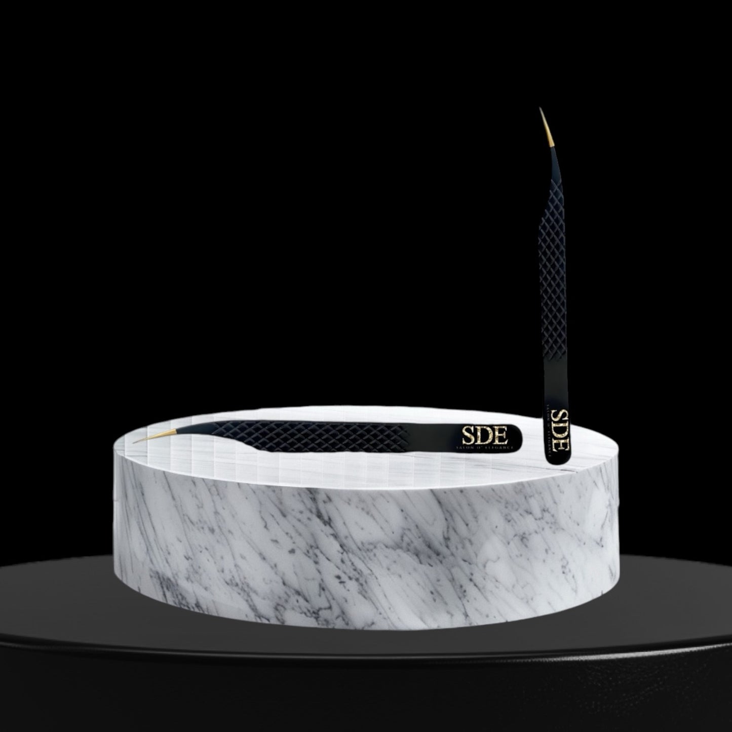 Fibre Tip Tweezer- Curved