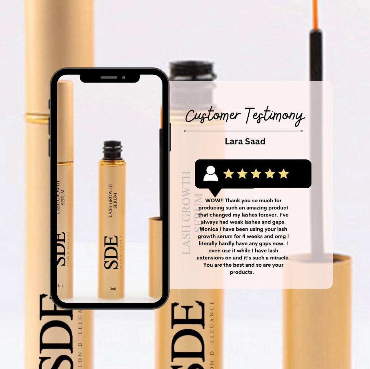 Eyelash Growth Serum 5ml